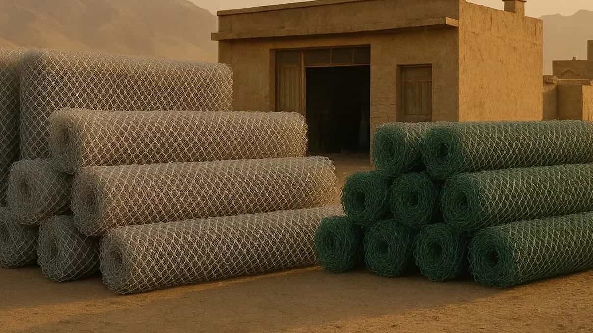 تولید و فروش توری حصاری در سیستان و بلوچستان