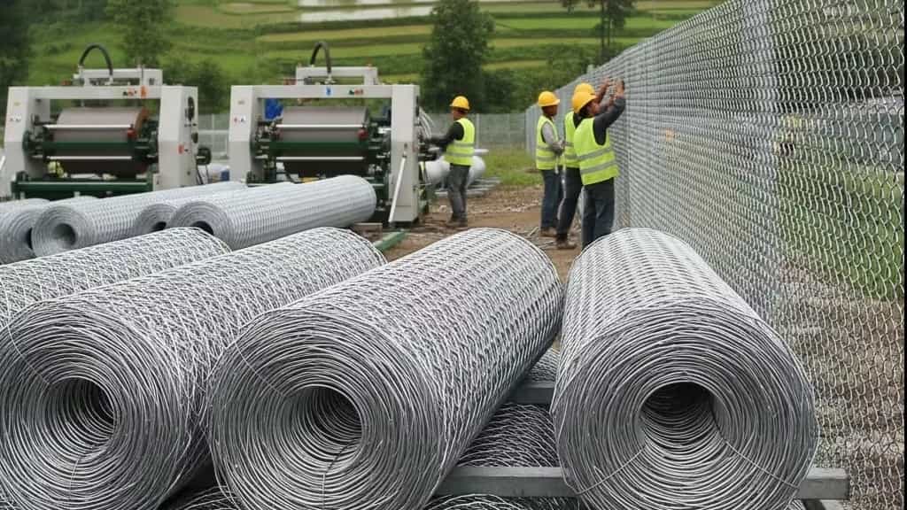 Buy galvanized fence netting at the factory price of Gilan Rasht